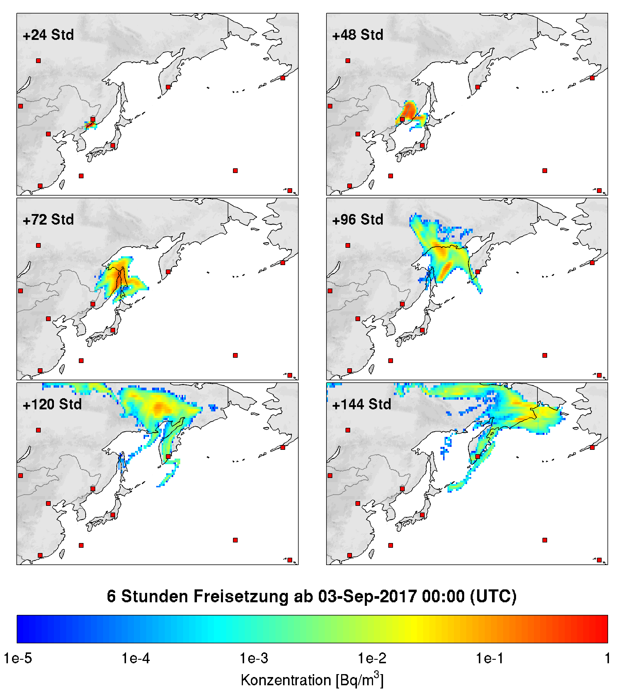 Atmosphärische Ausbreitungsmodellierung